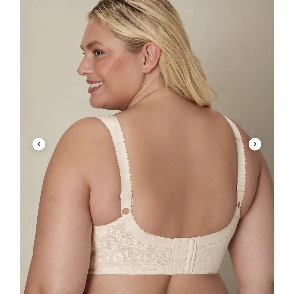 New Playtex 18 Hour Ultimate‎ Shoulder Comfort  Beige Smoothing Bra 4693 40B